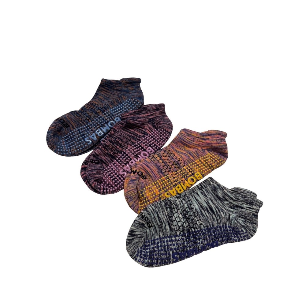 NWOT Bombas Gripper Socks | 4-Pair Bundle | OSFM Non-Slip Yoga Barre Pilates